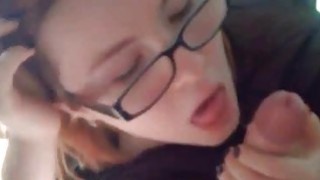 Homemade Teen Pov Blowjob - Amateur Submissive Pale Teen Blowjob, Anal And Cumshot In POV hq porn