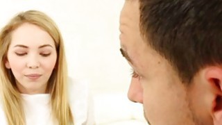 Angel Smalls has her pussy fucked for creampie Thumbnail