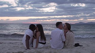 Interracial Wife Swap Dp - Swinging Couple Swap Foursome Interracial Streaming Porn Videos |  Youjizz.sex