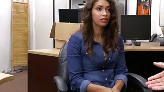 Hard pawnshop action with desperate Kitty Catherine Thumbnail