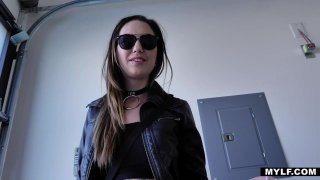 Juicy Blonde Goth - Juicy Blonde Goth Girl Rocky Star Gives Head On POV Video hq porn