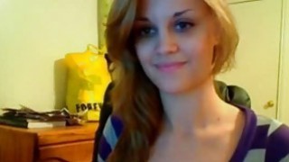 Webcam girl lights her ass hole